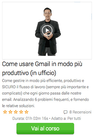 come usare gmail in modo produttivo in ufficio